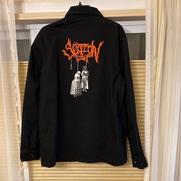 Section 8 “Hang in Their” Denim Jacket - Picture 2 of 3